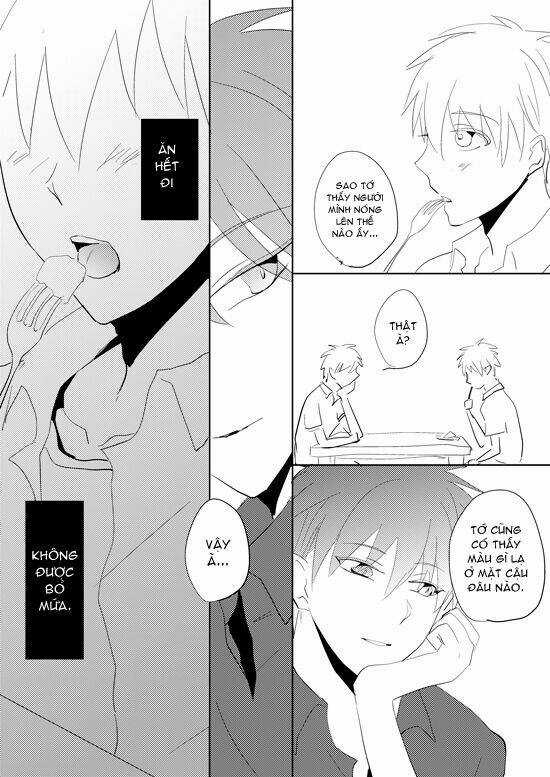 Kuroko – Tuyển Thủ Vô Hình: Akakuro Short Chapter 17 trang 7
