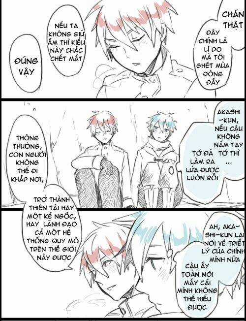 Kuroko – Tuyển Thủ Vô Hình: Akakuro Short Chapter 5 trang 2