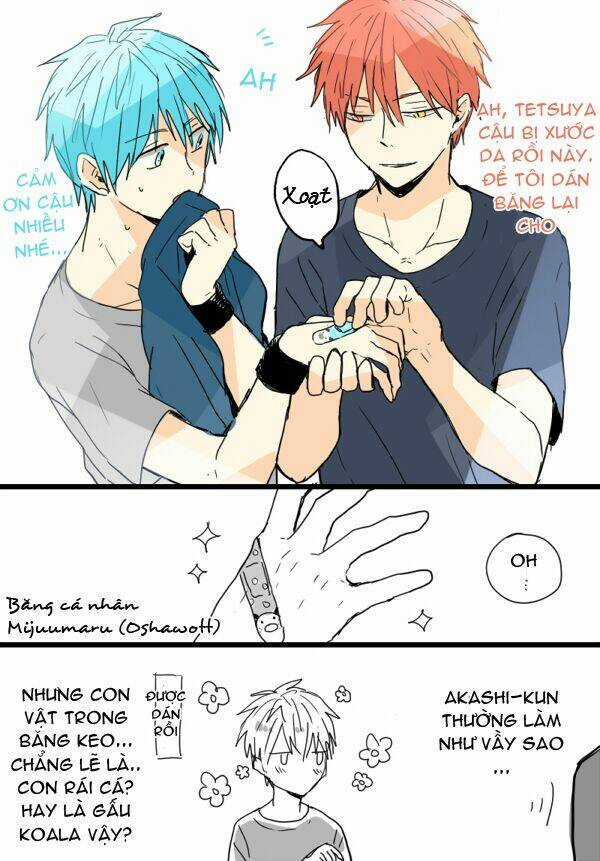 Kuroko – Tuyển Thủ Vô Hình: Akakuro Short Chapter 6 trang 3