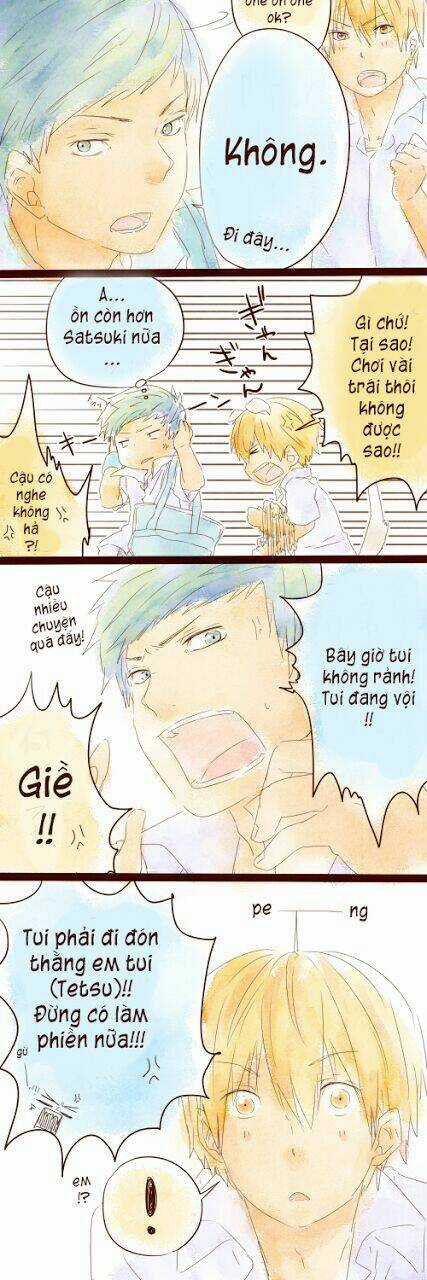 Kuroko – Tuyển Thủ Vô Hình: My Little Brother Chapter 1 trang 3