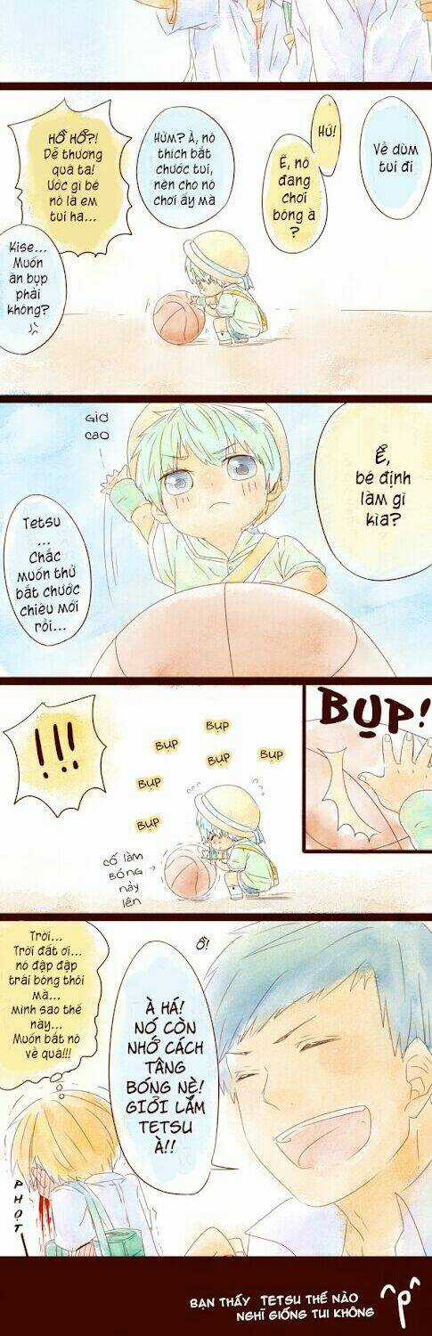 Kuroko – Tuyển Thủ Vô Hình: My Little Brother Chapter 1 trang 5