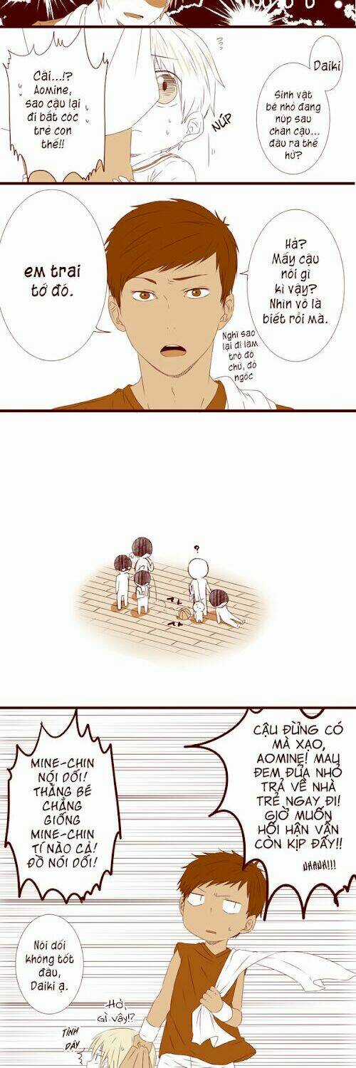 Kuroko – Tuyển Thủ Vô Hình: My Little Brother Chapter 3 trang 3