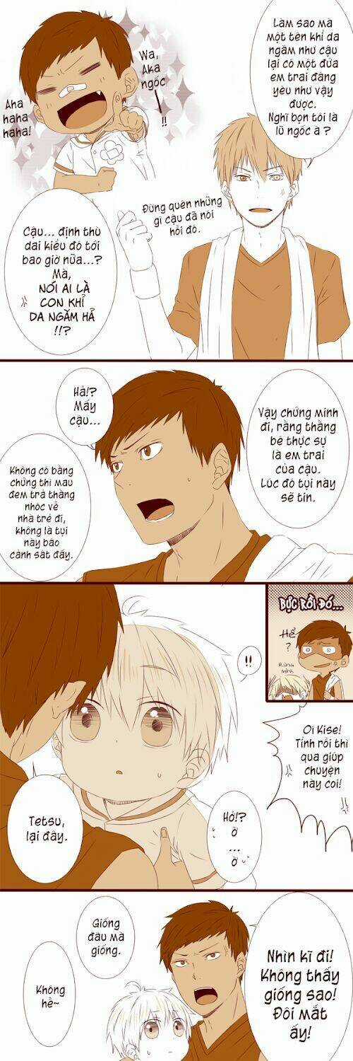 Kuroko – Tuyển Thủ Vô Hình: My Little Brother Chapter 3 trang 4