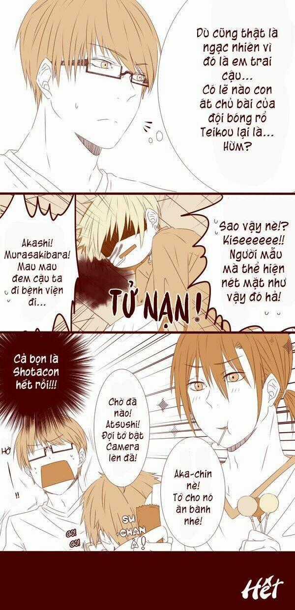 Kuroko – Tuyển Thủ Vô Hình: My Little Brother Chapter 3 trang 7