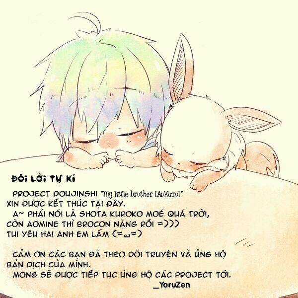 Kuroko – Tuyển Thủ Vô Hình: My Little Brother Chapter 4 trang 3