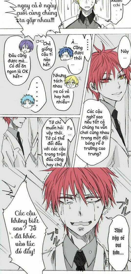 Kuroko – Tuyển Thủ Vô Hình: Short Doujinshi Chapter 151 trang 5
