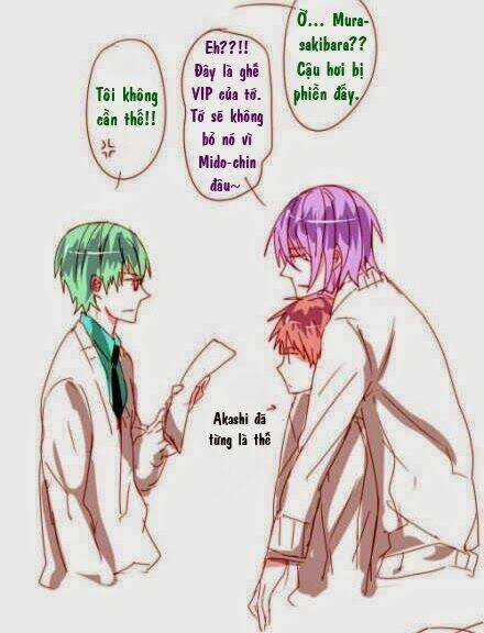 Kuroko – Tuyển Thủ Vô Hình: Short Doujinshi Chapter 161 trang 4