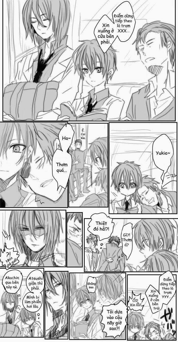 Kuroko – Tuyển Thủ Vô Hình: Short Doujinshi Chapter 162 trang 2