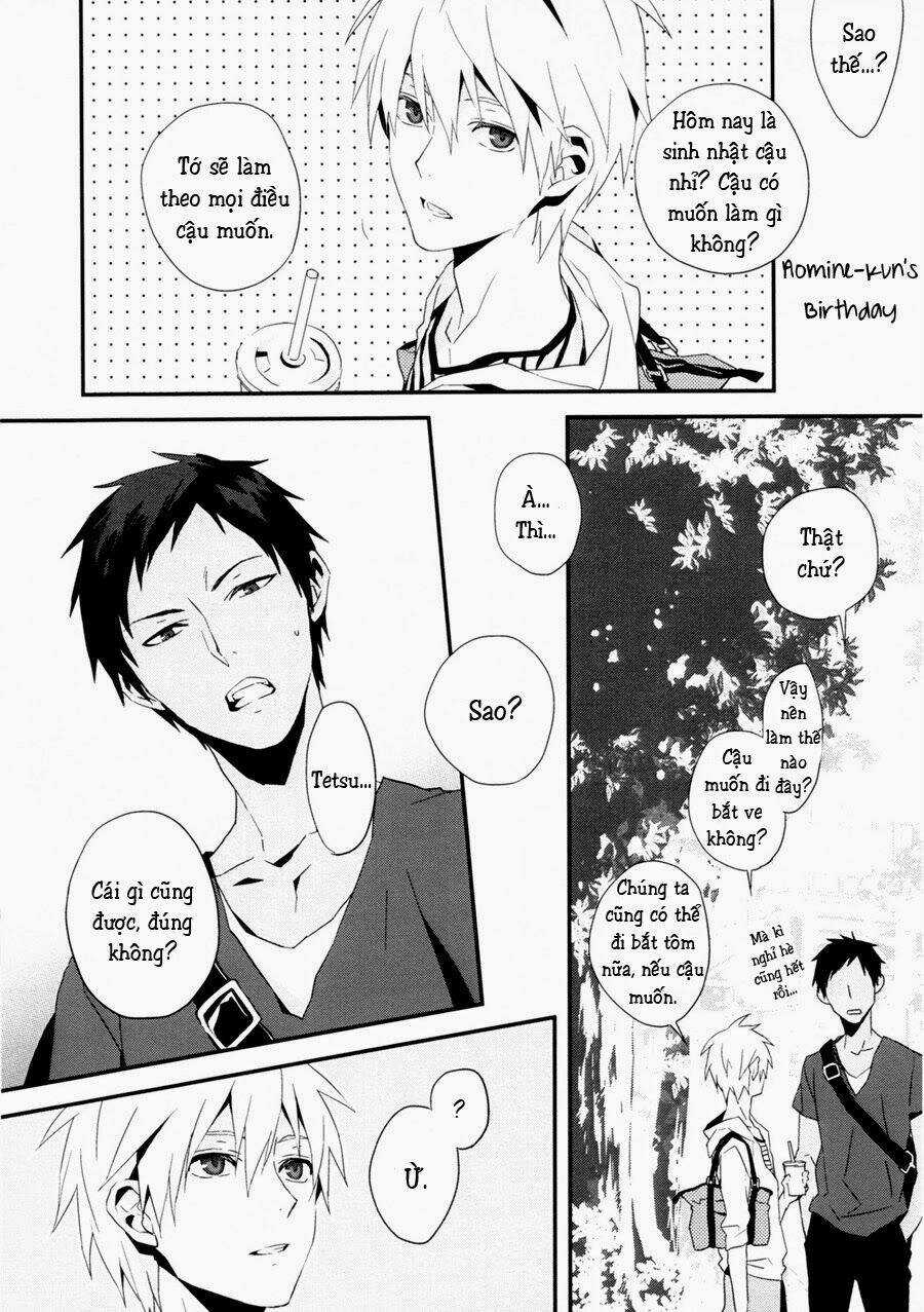 Kuroko – Tuyển Thủ Vô Hình: Short Doujinshi Chapter 166 trang 3
