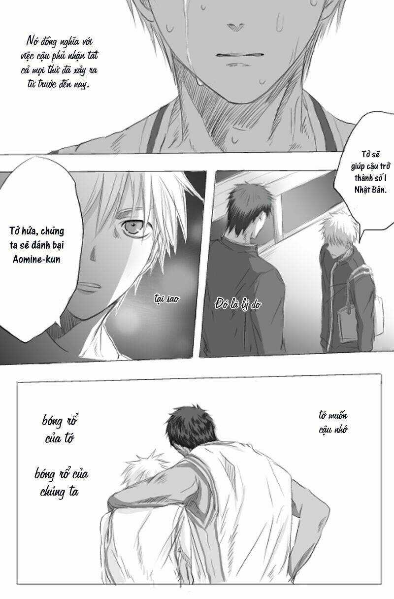 Kuroko – Tuyển Thủ Vô Hình: Short Doujinshi Chapter 5 trang 3