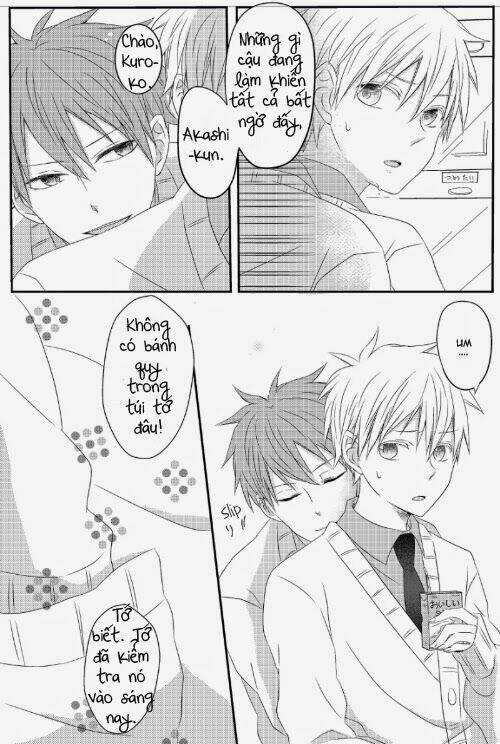Kuroko – Tuyển Thủ Vô Hình: Short Doujinshi Chapter 7 trang 3