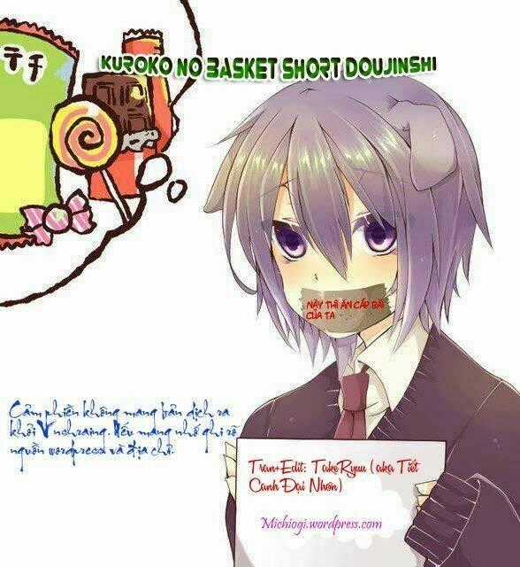 Kuroko – Tuyển Thủ Vô Hình: Short Doujinshi Chapter 85 trang 0