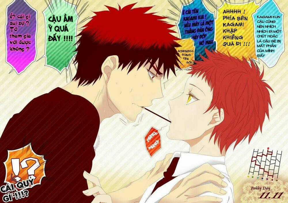 Kuroko – Tuyển Thủ Vô Hình: Short Doujinshi Chapter 85 trang 1