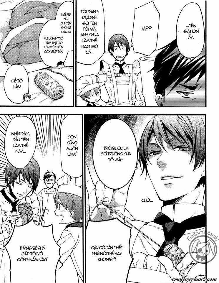 Kuroshitsuji - Tên Quản Gia , Phục Vụ Chapter 1 trang 14