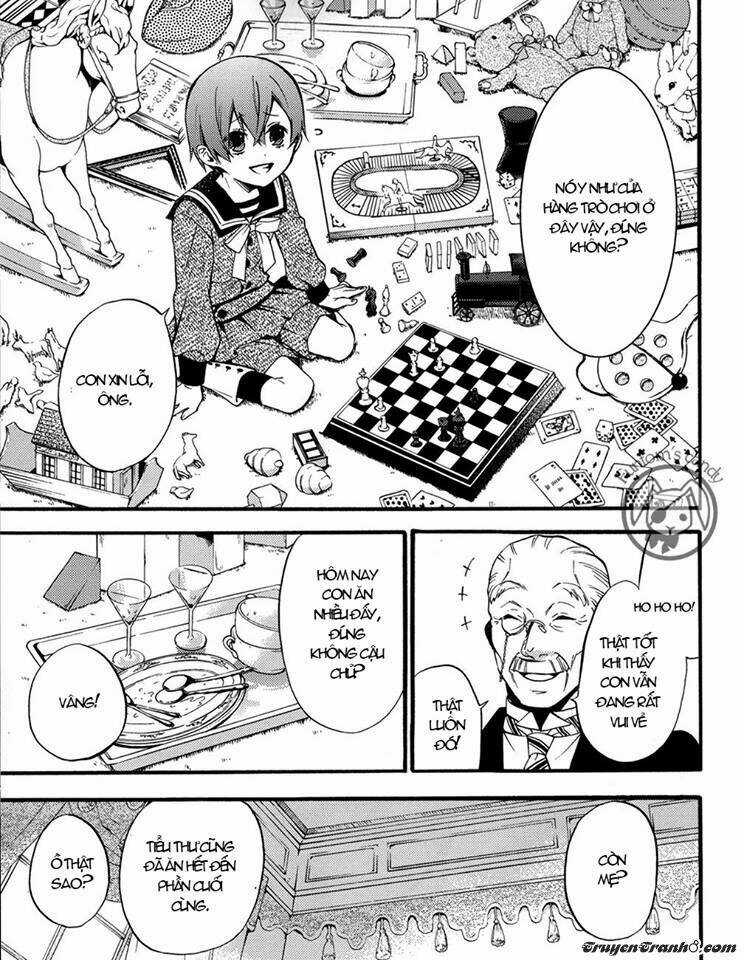 Kuroshitsuji - Tên Quản Gia , Phục Vụ Chapter 1 trang 22