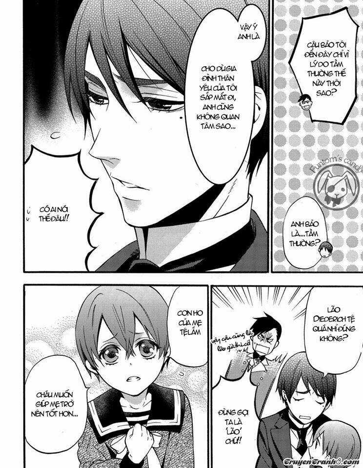 Kuroshitsuji - Tên Quản Gia , Phục Vụ Chapter 1 trang 9