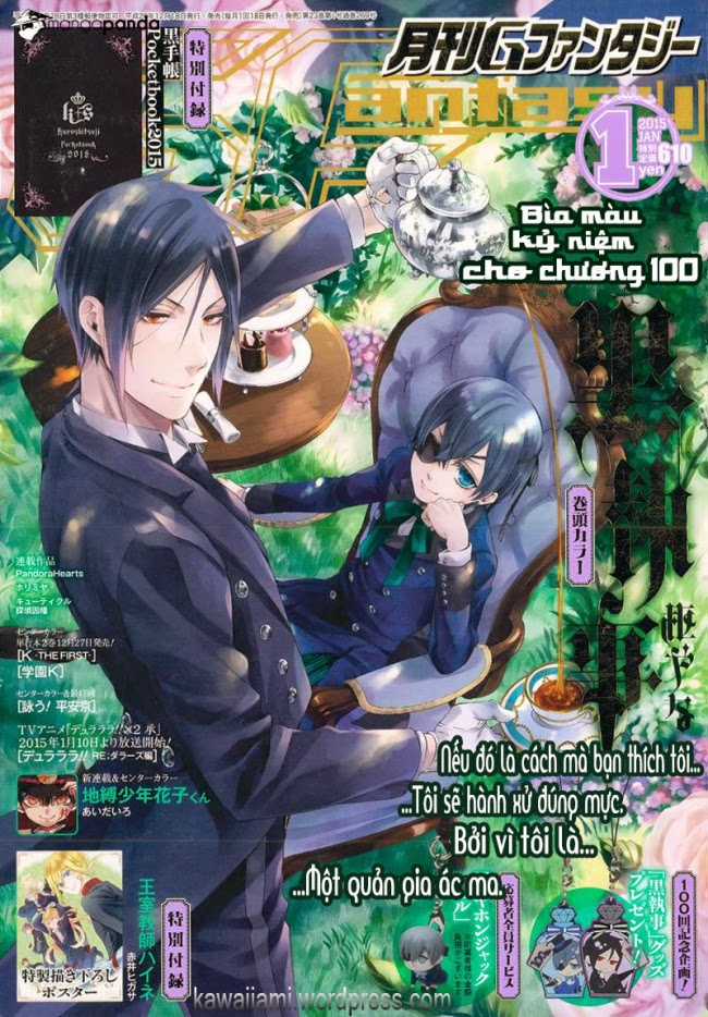 Kuroshitsuji Chapter 100 trang 1