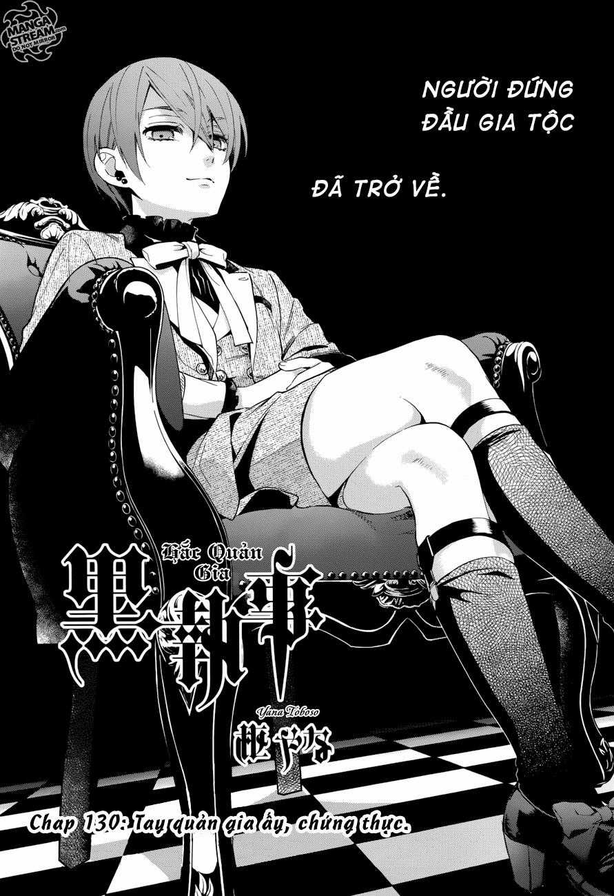 Kuroshitsuji Chapter 130 trang 1