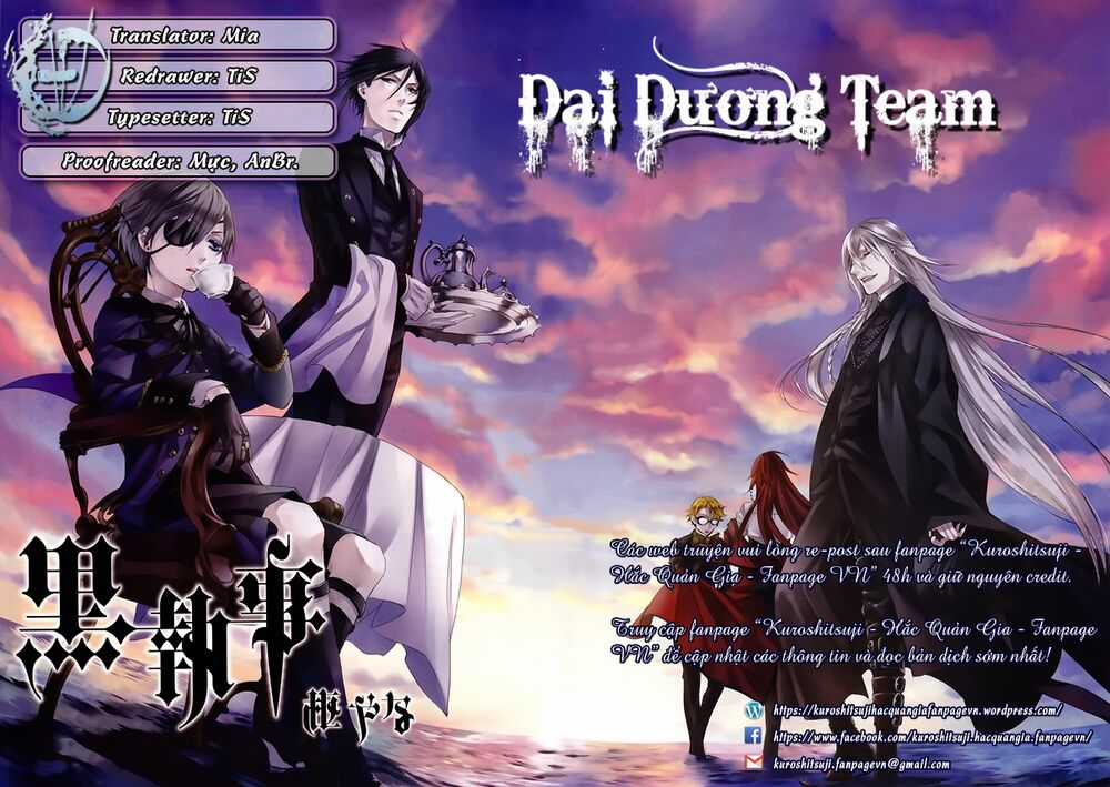 Kuroshitsuji Chapter 152 trang 0