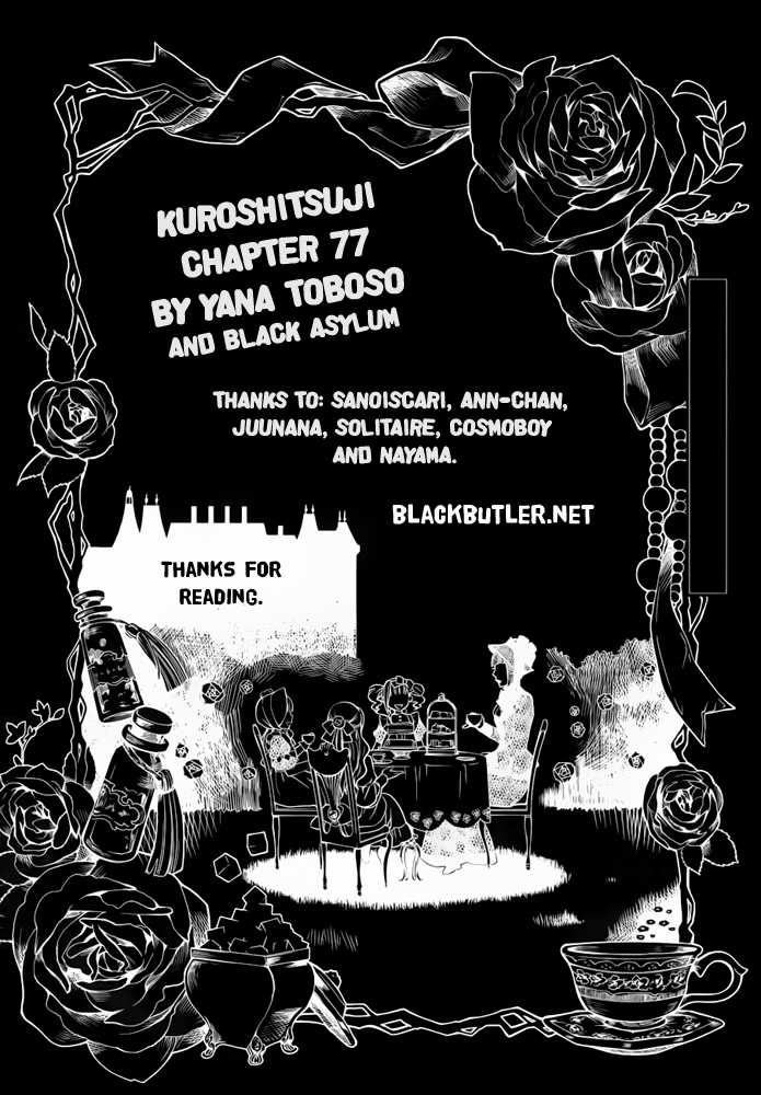 Kuroshitsuji Chapter 77 trang 32