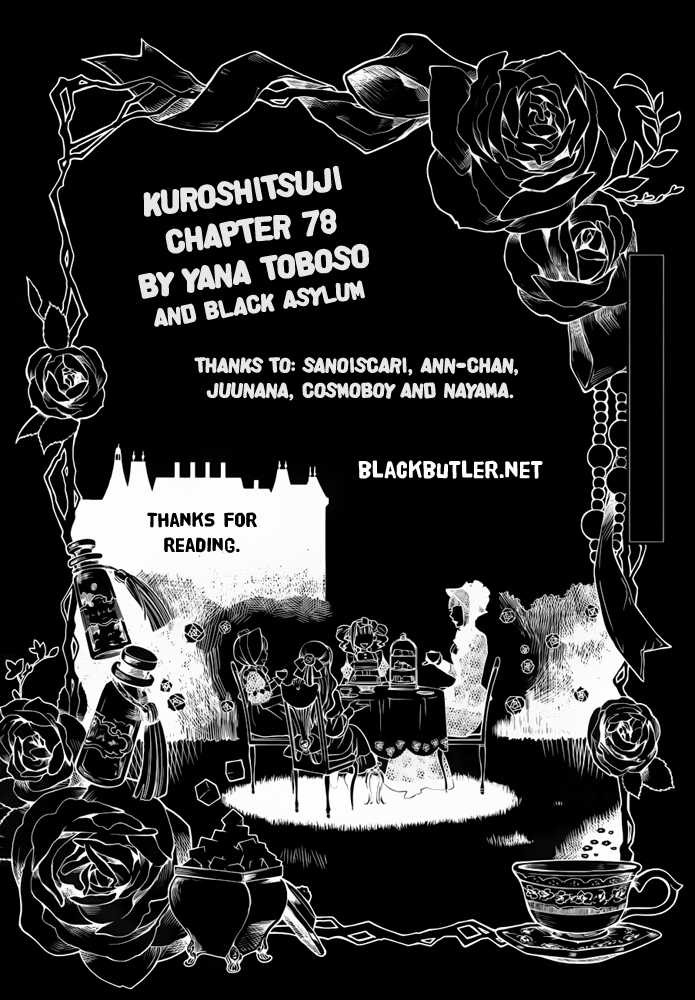 Kuroshitsuji Chapter 78 trang 32
