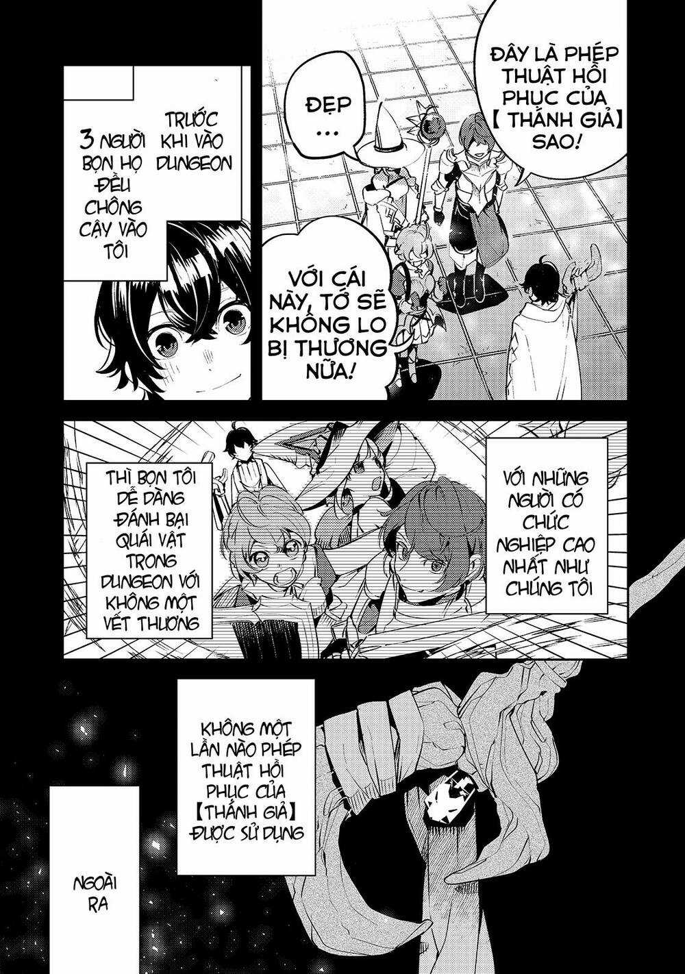 Kurotonbi No Seija ~Tsuihou Sareta Kaifuku Jutsushi Wa, Ariamaru Maryoku De Yami Mahou Wo Kiwameru Chapter 1 trang 23