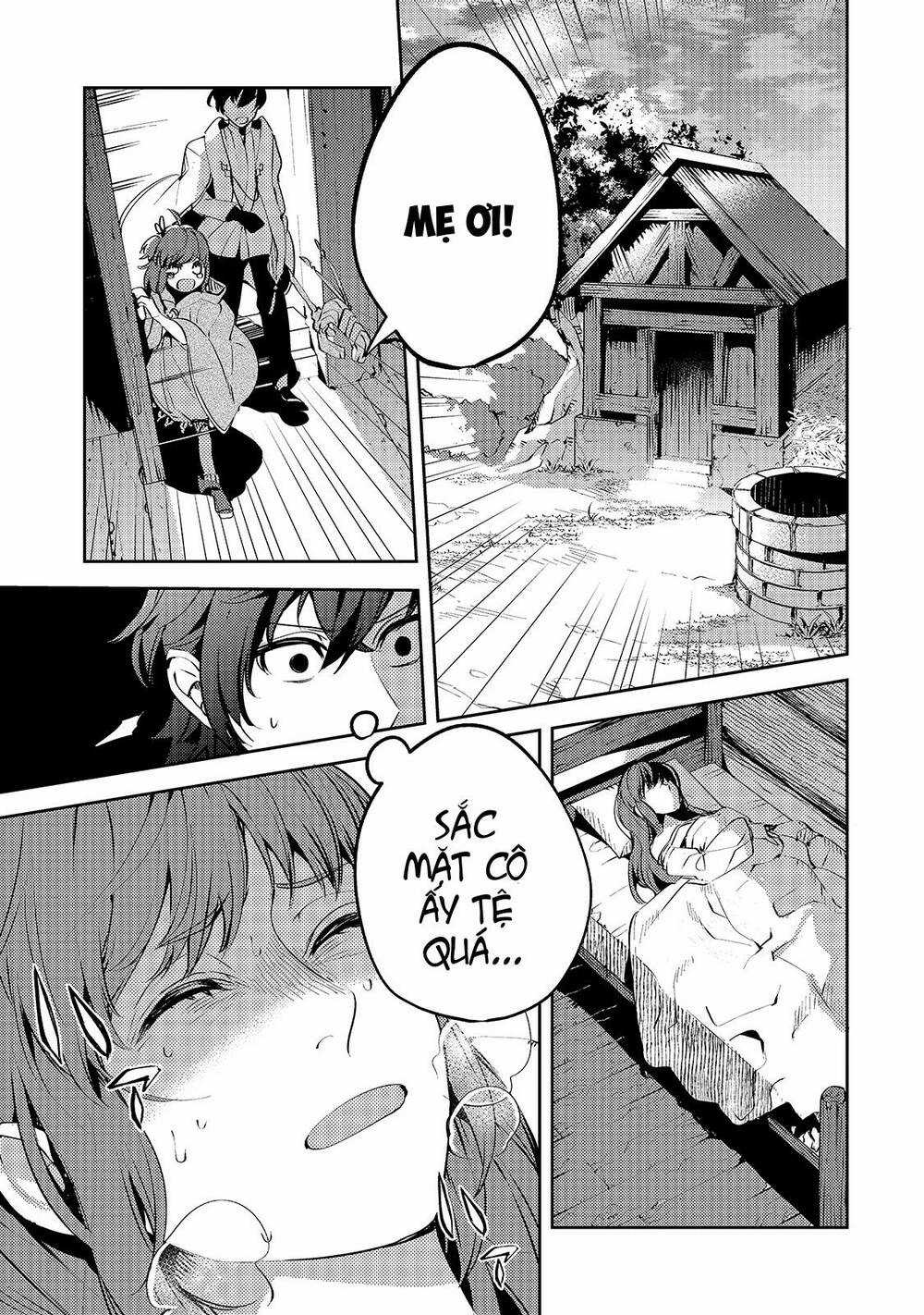 Kurotonbi No Seija ~Tsuihou Sareta Kaifuku Jutsushi Wa, Ariamaru Maryoku De Yami Mahou Wo Kiwameru Chapter 1 trang 39