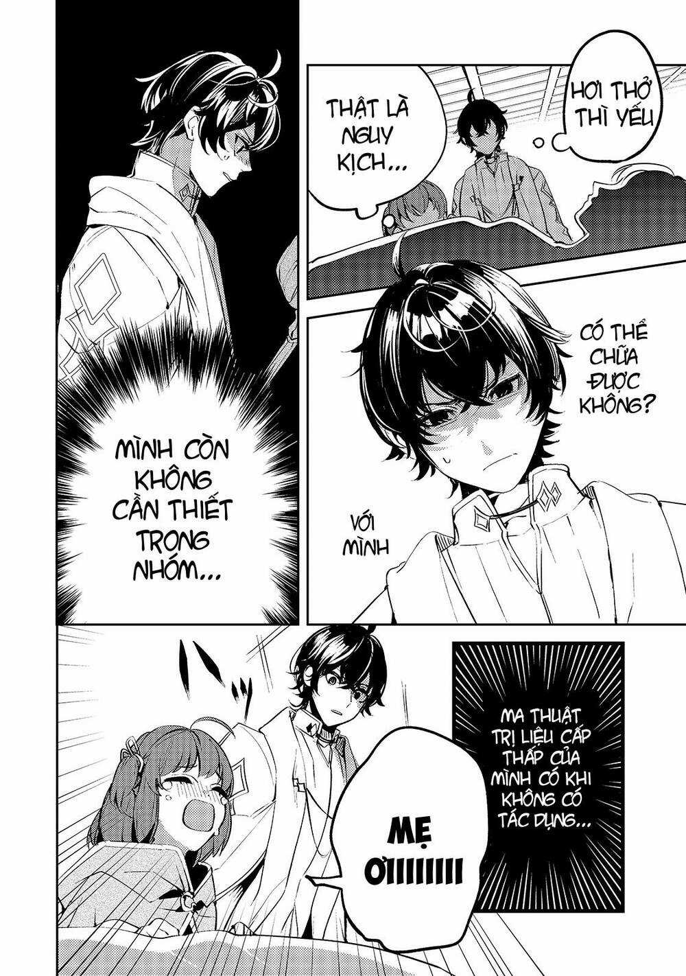 Kurotonbi No Seija ~Tsuihou Sareta Kaifuku Jutsushi Wa, Ariamaru Maryoku De Yami Mahou Wo Kiwameru Chapter 1 trang 40