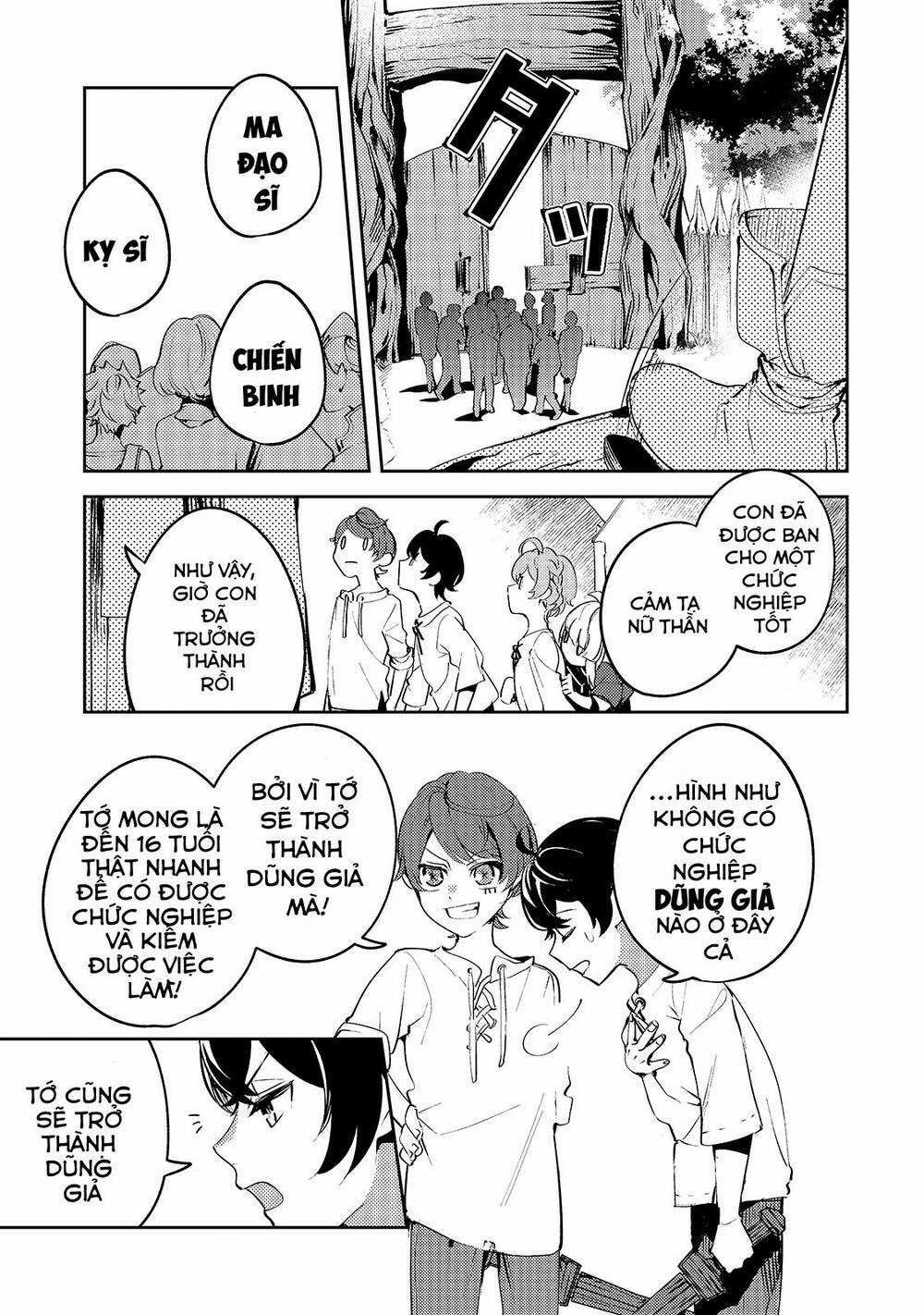 Kurotonbi No Seija ~Tsuihou Sareta Kaifuku Jutsushi Wa, Ariamaru Maryoku De Yami Mahou Wo Kiwameru Chapter 1 trang 7