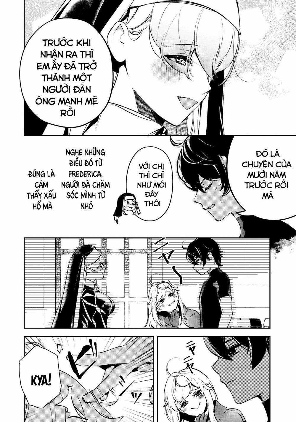 Kurotonbi No Seija ~Tsuihou Sareta Kaifuku Jutsushi Wa, Ariamaru Maryoku De Yami Mahou Wo Kiwameru Chapter 12 trang 10