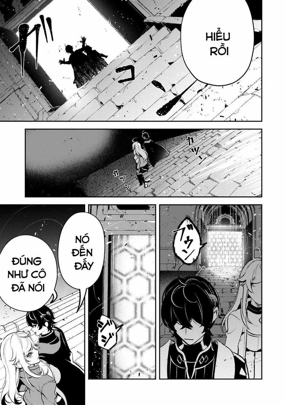 Kurotonbi No Seija ~Tsuihou Sareta Kaifuku Jutsushi Wa, Ariamaru Maryoku De Yami Mahou Wo Kiwameru Chapter 12 trang 17