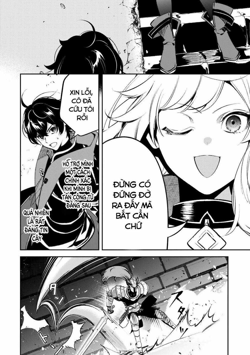 Kurotonbi No Seija ~Tsuihou Sareta Kaifuku Jutsushi Wa, Ariamaru Maryoku De Yami Mahou Wo Kiwameru Chapter 12 trang 24