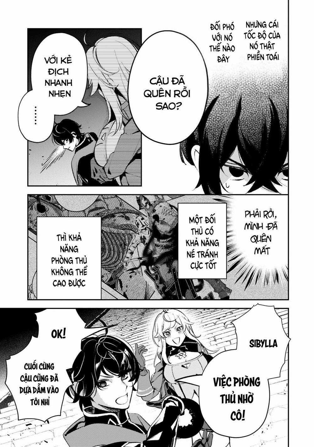 Kurotonbi No Seija ~Tsuihou Sareta Kaifuku Jutsushi Wa, Ariamaru Maryoku De Yami Mahou Wo Kiwameru Chapter 12 trang 25