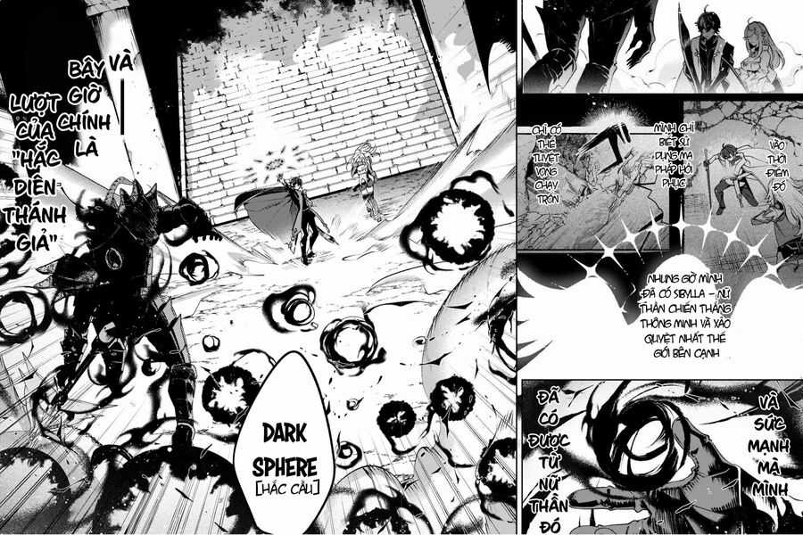 Kurotonbi No Seija ~Tsuihou Sareta Kaifuku Jutsushi Wa, Ariamaru Maryoku De Yami Mahou Wo Kiwameru Chapter 14 trang 16