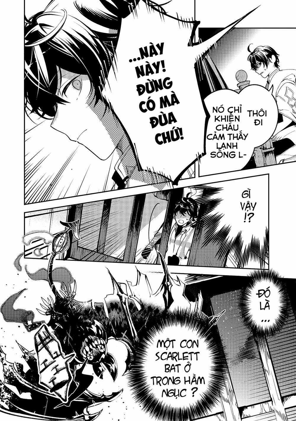 Kurotonbi No Seija ~Tsuihou Sareta Kaifuku Jutsushi Wa, Ariamaru Maryoku De Yami Mahou Wo Kiwameru Chapter 2 trang 18