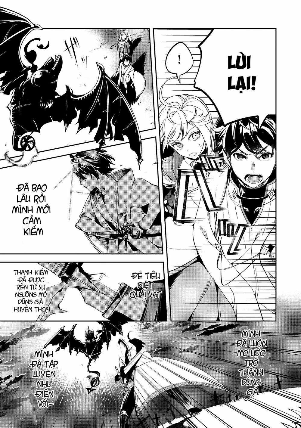Kurotonbi No Seija ~Tsuihou Sareta Kaifuku Jutsushi Wa, Ariamaru Maryoku De Yami Mahou Wo Kiwameru Chapter 2 trang 21