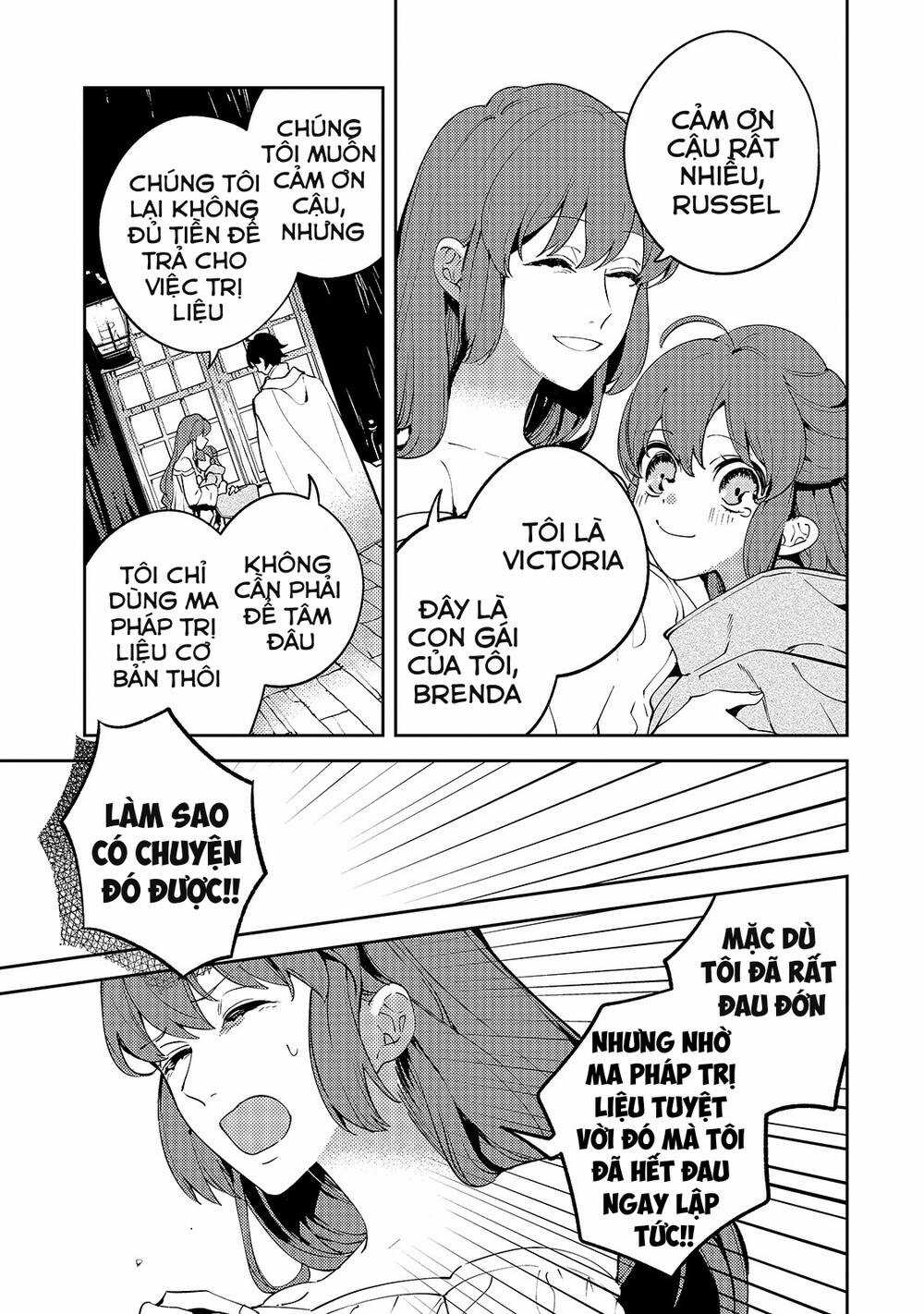 Kurotonbi No Seija ~Tsuihou Sareta Kaifuku Jutsushi Wa, Ariamaru Maryoku De Yami Mahou Wo Kiwameru Chapter 2 trang 5