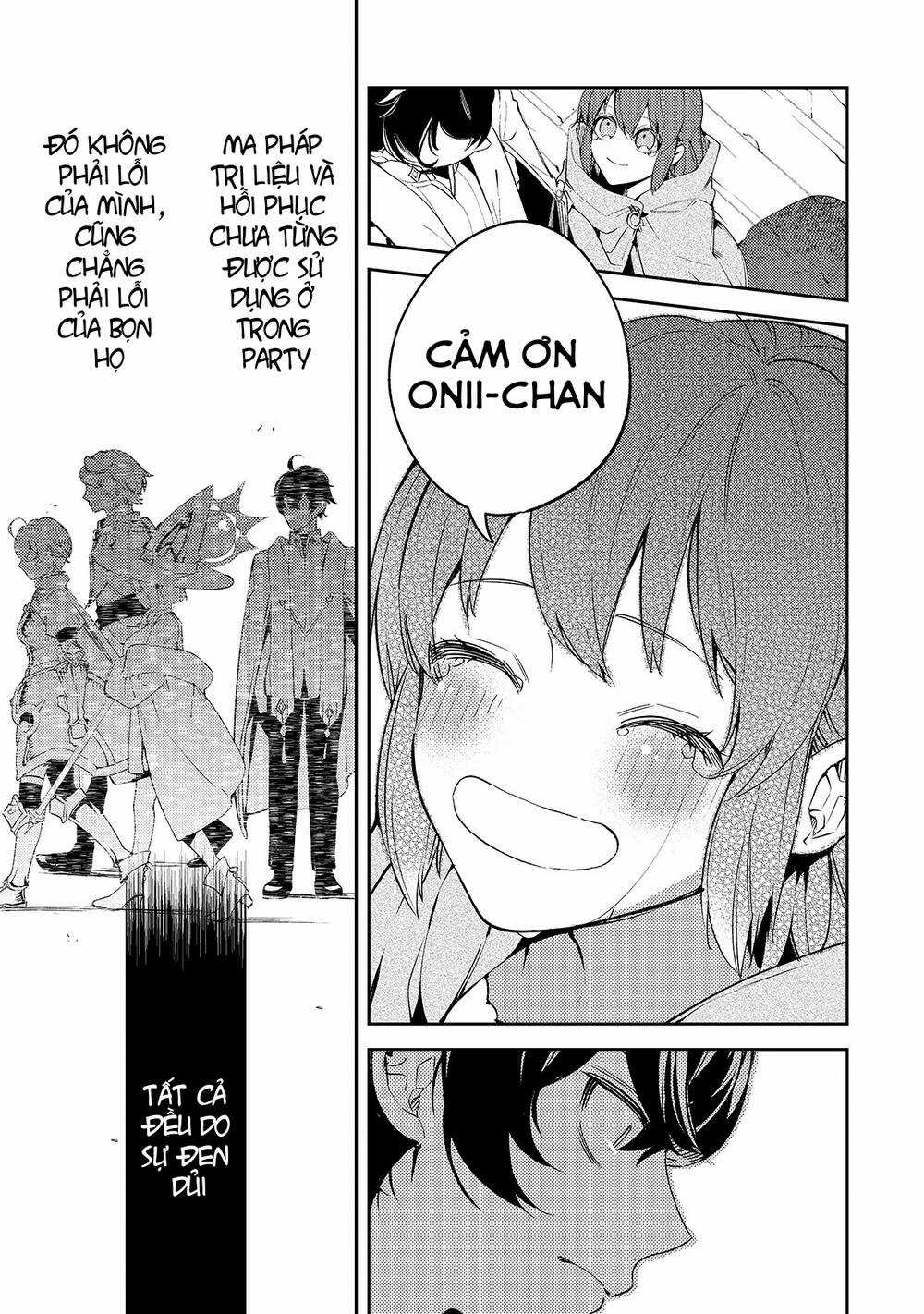 Kurotonbi No Seija ~Tsuihou Sareta Kaifuku Jutsushi Wa, Ariamaru Maryoku De Yami Mahou Wo Kiwameru Chapter 2 trang 7