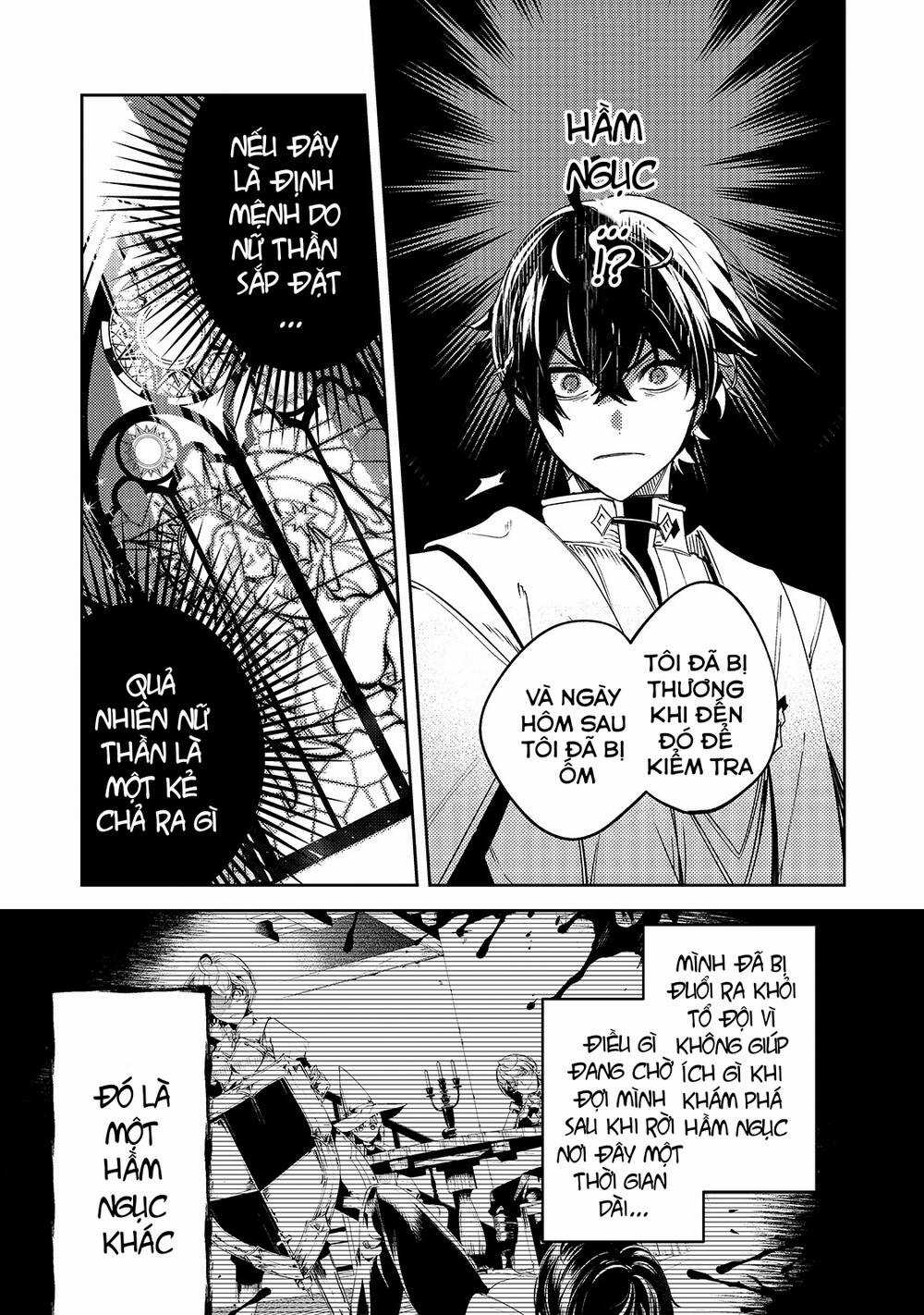 Kurotonbi No Seija ~Tsuihou Sareta Kaifuku Jutsushi Wa, Ariamaru Maryoku De Yami Mahou Wo Kiwameru Chapter 2 trang 9