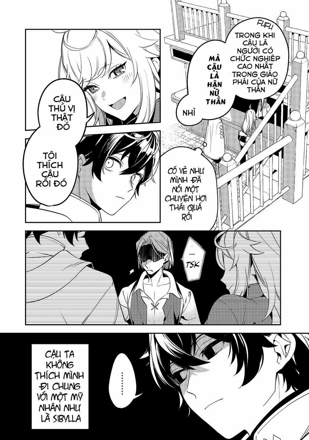Kurotonbi No Seija ~Tsuihou Sareta Kaifuku Jutsushi Wa, Ariamaru Maryoku De Yami Mahou Wo Kiwameru Chapter 3 trang 12