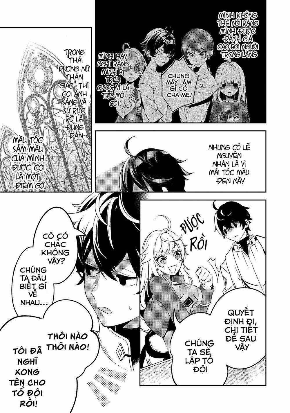 Kurotonbi No Seija ~Tsuihou Sareta Kaifuku Jutsushi Wa, Ariamaru Maryoku De Yami Mahou Wo Kiwameru Chapter 3 trang 13