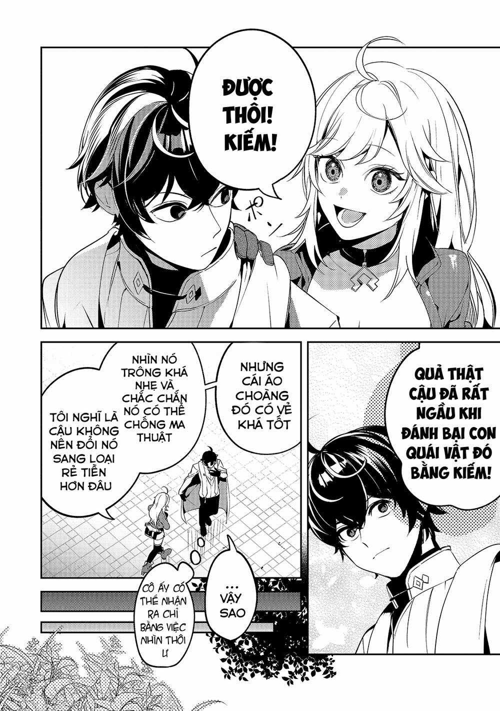 Kurotonbi No Seija ~Tsuihou Sareta Kaifuku Jutsushi Wa, Ariamaru Maryoku De Yami Mahou Wo Kiwameru Chapter 3 trang 16