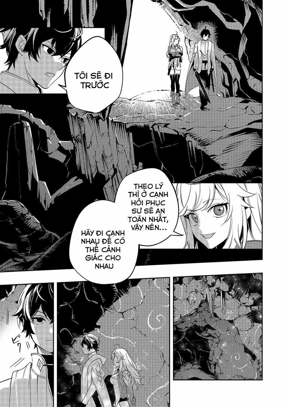 Kurotonbi No Seija ~Tsuihou Sareta Kaifuku Jutsushi Wa, Ariamaru Maryoku De Yami Mahou Wo Kiwameru Chapter 3 trang 19