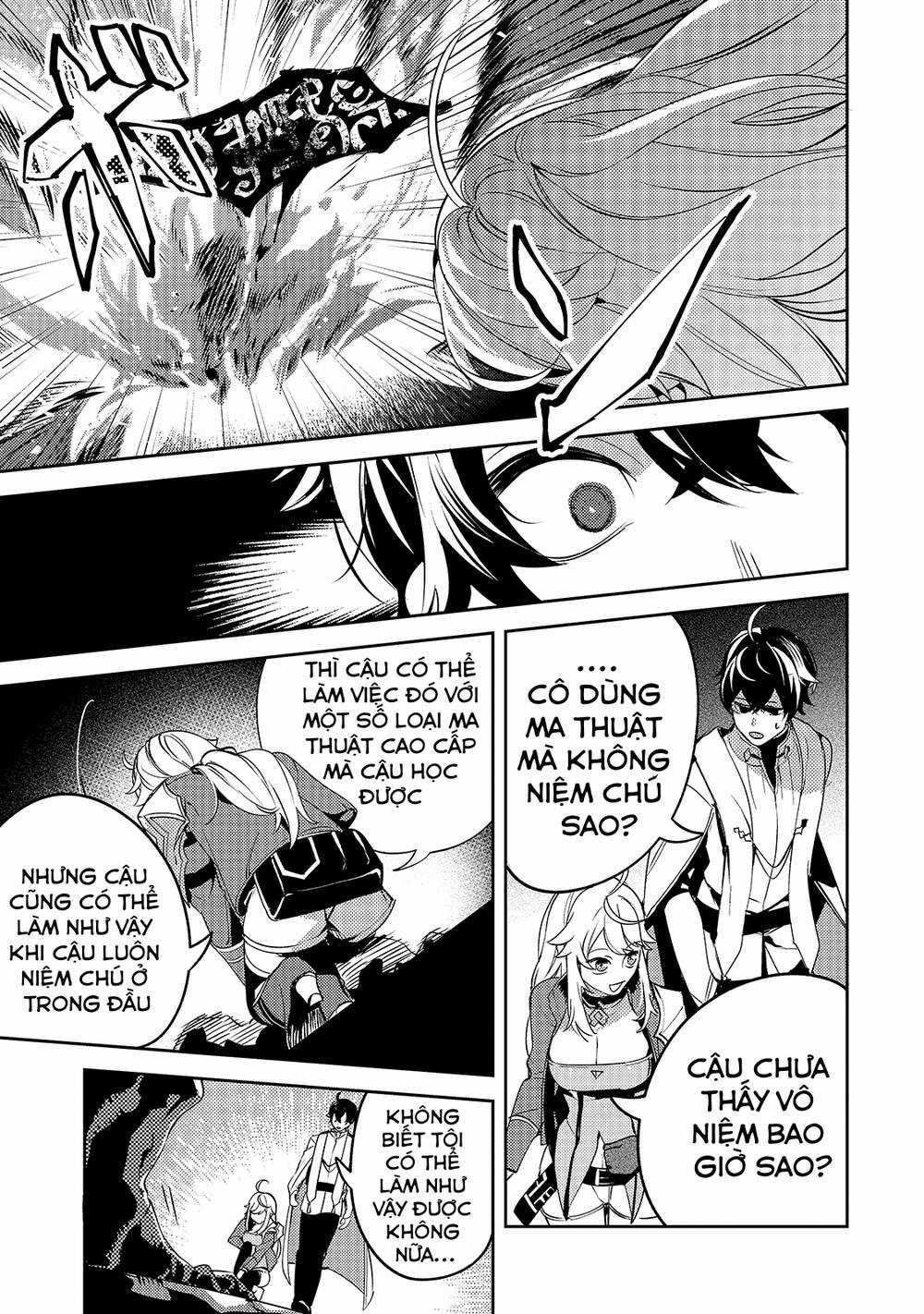 Kurotonbi No Seija ~Tsuihou Sareta Kaifuku Jutsushi Wa, Ariamaru Maryoku De Yami Mahou Wo Kiwameru Chapter 3 trang 21