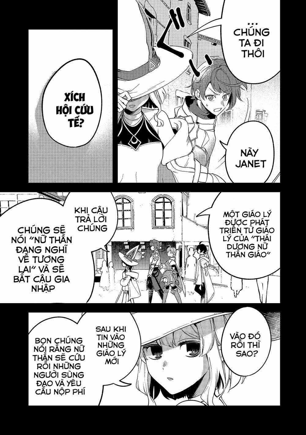 Kurotonbi No Seija ~Tsuihou Sareta Kaifuku Jutsushi Wa, Ariamaru Maryoku De Yami Mahou Wo Kiwameru Chapter 3 trang 3