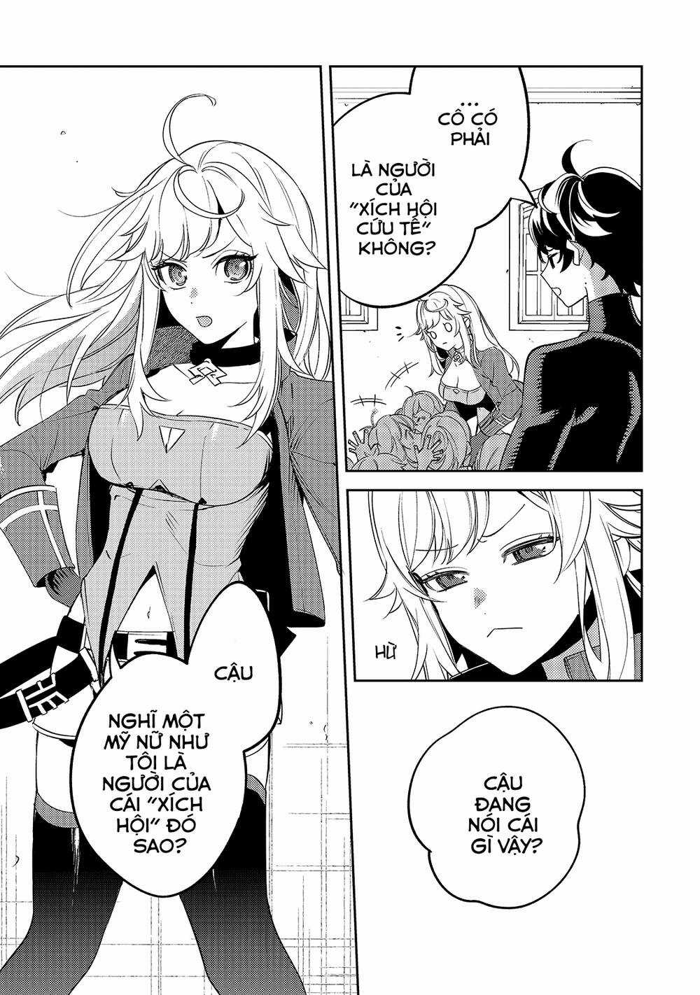 Kurotonbi No Seija ~Tsuihou Sareta Kaifuku Jutsushi Wa, Ariamaru Maryoku De Yami Mahou Wo Kiwameru Chapter 3 trang 7