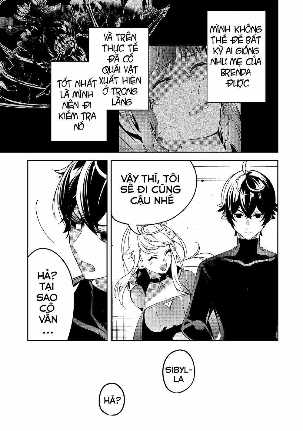 Kurotonbi No Seija ~Tsuihou Sareta Kaifuku Jutsushi Wa, Ariamaru Maryoku De Yami Mahou Wo Kiwameru Chapter 3 trang 9