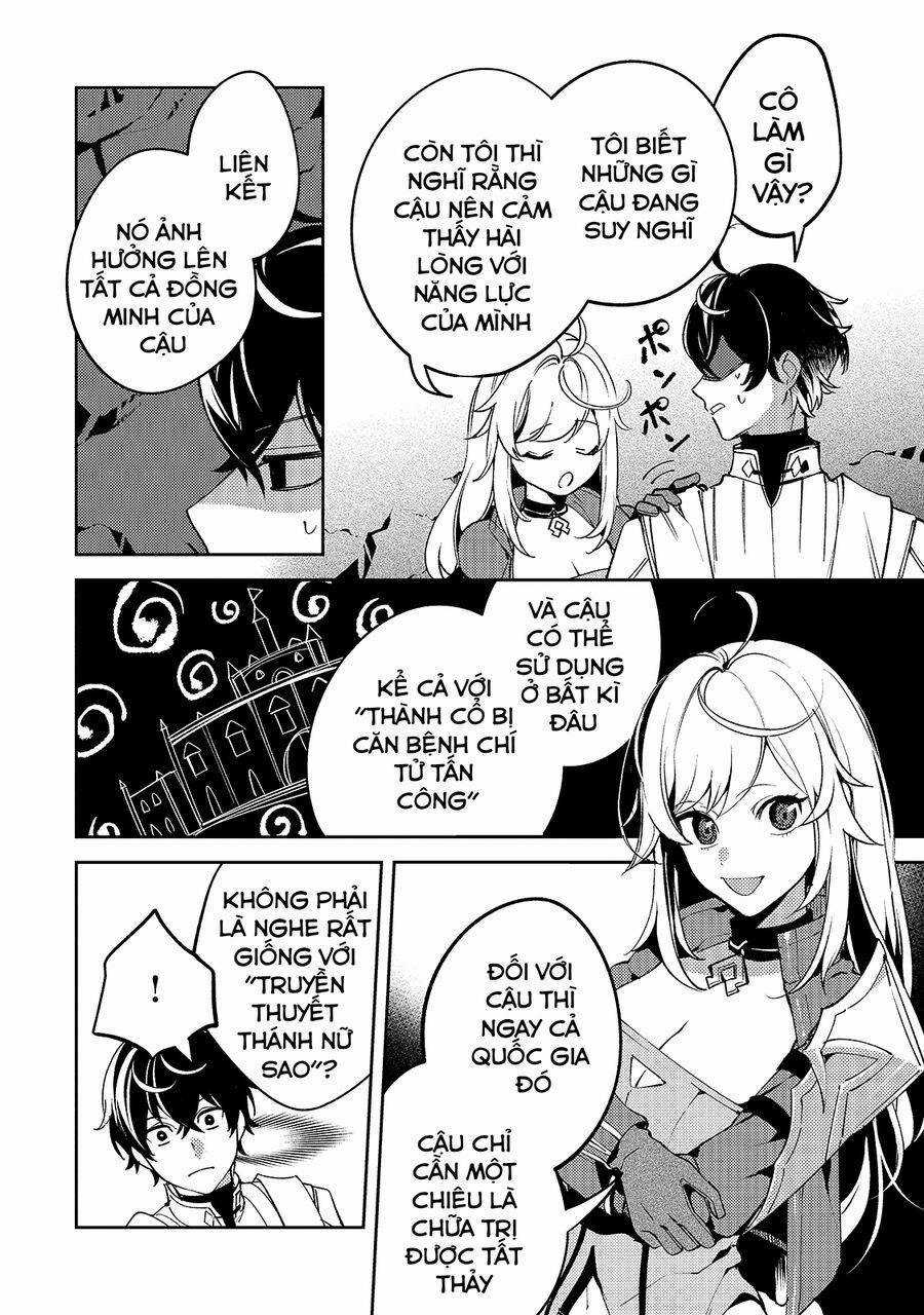 Kurotonbi No Seija ~Tsuihou Sareta Kaifuku Jutsushi Wa, Ariamaru Maryoku De Yami Mahou Wo Kiwameru Chapter 4.3 trang 22