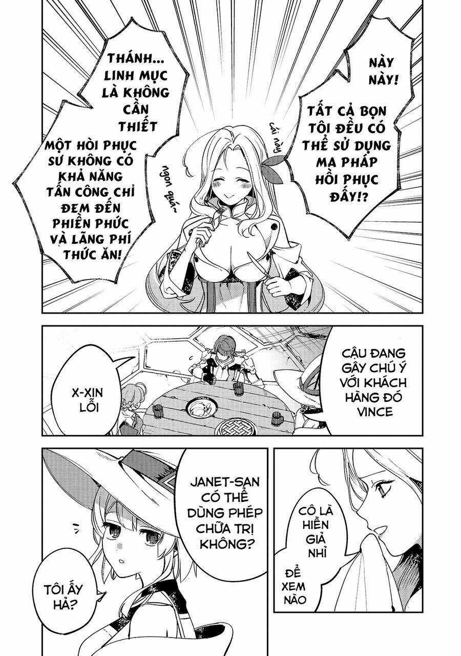 Kurotonbi No Seija ~Tsuihou Sareta Kaifuku Jutsushi Wa, Ariamaru Maryoku De Yami Mahou Wo Kiwameru Chapter 4 trang 11