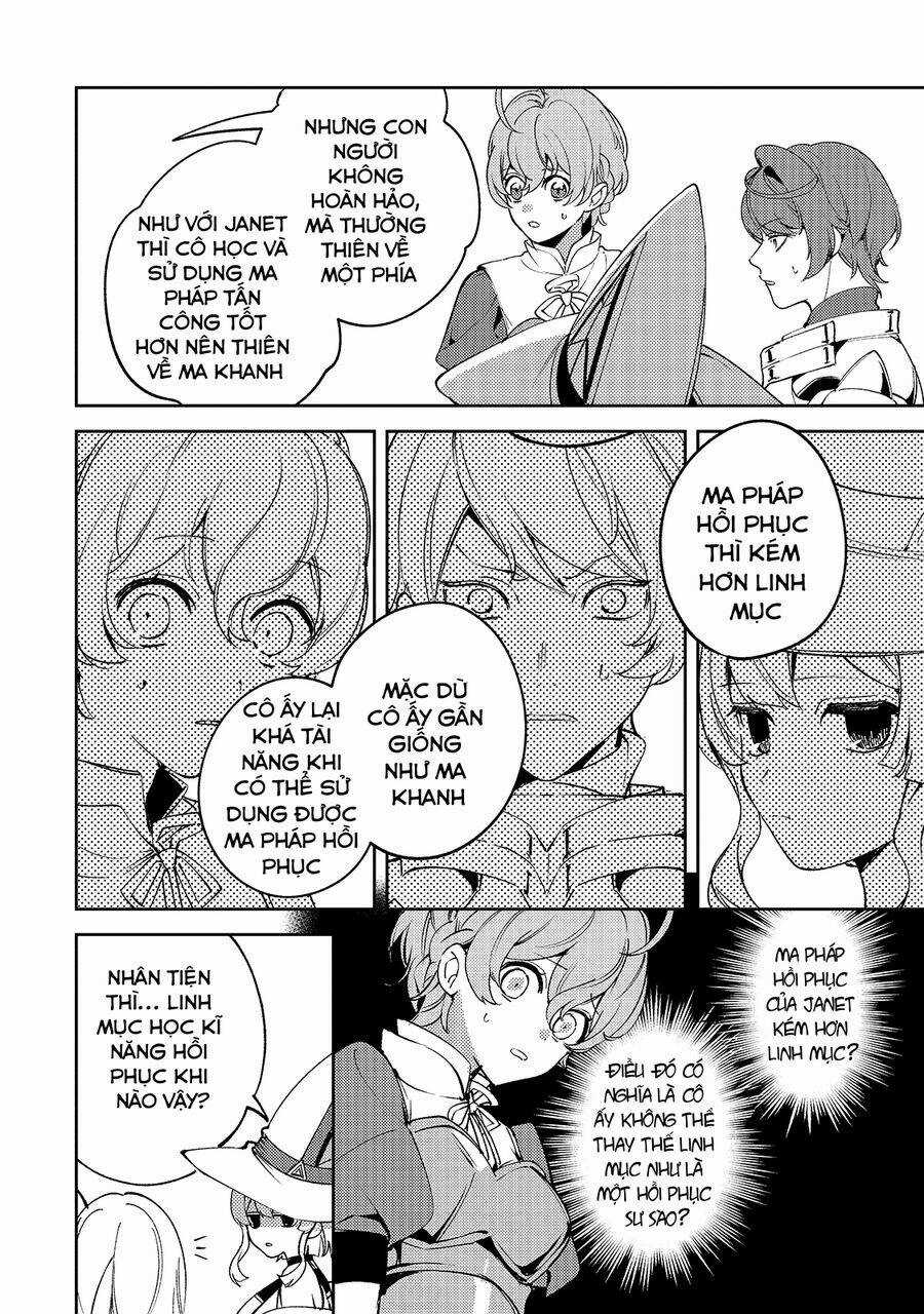 Kurotonbi No Seija ~Tsuihou Sareta Kaifuku Jutsushi Wa, Ariamaru Maryoku De Yami Mahou Wo Kiwameru Chapter 4 trang 14